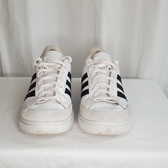 adidas Grand Court Cloud White Men's Size 11.5 Traditional 3 Stripe Cloudfoam - Picture 5 of 11